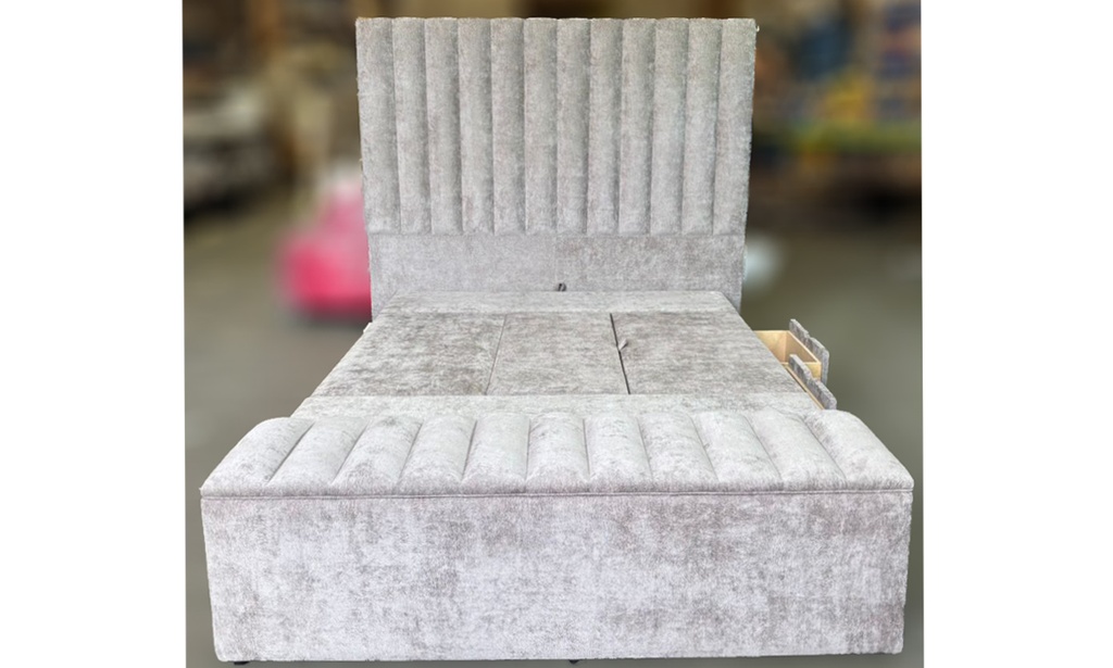 Base Sommier 6 Cajones 2 Bauleras 1.40x1.90 Especial